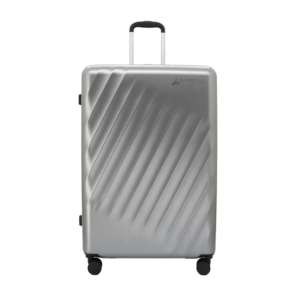 Crestmont Hardside Spinner Luggage – Brushed Silver